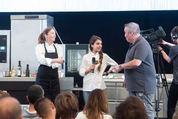 Las demostraciones culinarias formaron parte de la segunda jornada de la Feria Gran Canaria Me Gusta (Foto TA)